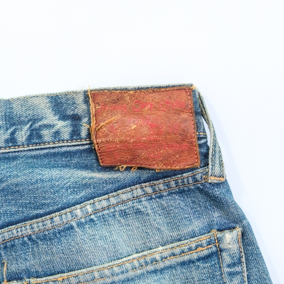 Vintage sewing chop by john bull selvedge distressed jeans (japan) - Picture 7 of 10